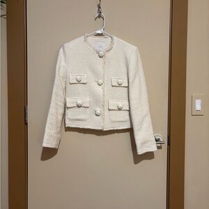 Elegant Cream Women's Jacket